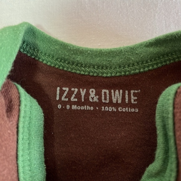 0-9M Izzy & Owie camouflage/deer baby nightgown - Picture 3 of 3